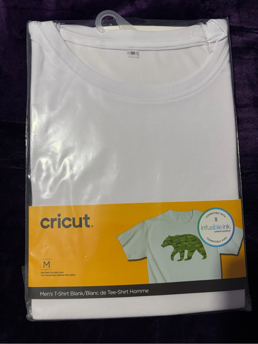 Cricut White Short-Sleeve Tee - Crew Neck